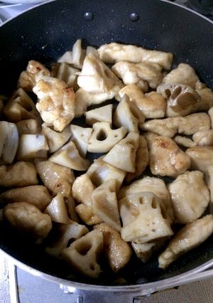 簡単☆ささみと蓮根の照り焼き-レシピのメイン写真