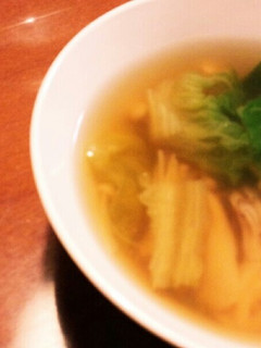 簡単♪きのこたっぷり中華スープ-レシピのメイン写真