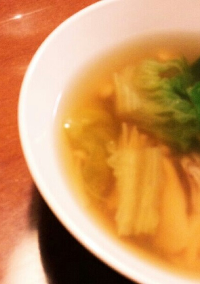 簡単♪きのこたっぷり中華スープ-レシピのメイン写真