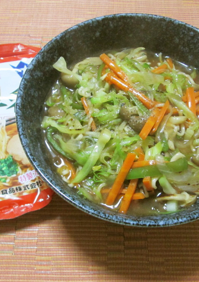しゃきしゃき野菜のとろみめん-レシピのメイン写真