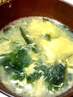 中華風 わかたまスープ-レシピのメイン写真