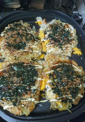 屋台風広島焼をホットプレートで-レシピのメイン写真