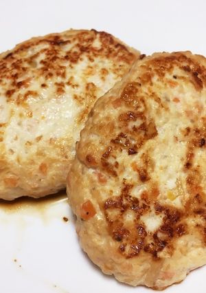 簡単わが家の白いハンバーグ･:*+.:+-レシピのメイン写真
