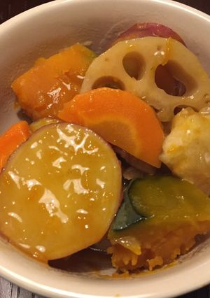 秋野菜の煮物-レシピのメイン写真
