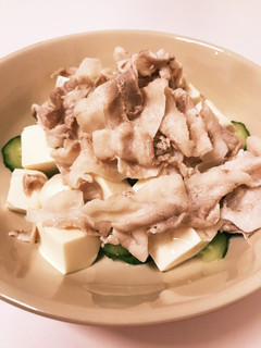 ダイエットに♪レンジで簡単豚しゃぶ♡-レシピのメイン写真