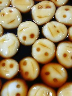 ハロウィンに♪簡単お豆腐みたらし団子-レシピのメイン写真