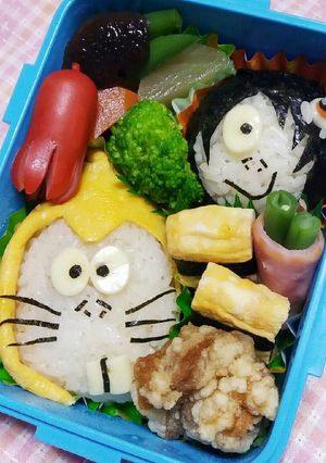 キャラ弁 ゲゲゲの鬼太郎-レシピのメイン写真