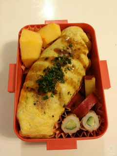 オム焼きそば★女子高生お弁当-レシピのメイン写真