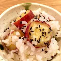 รูปของ 犬ごはん さつまいもご飯