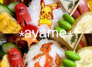 遠足∗キャラ弁 ポケモン オブラート-レシピのメイン写真