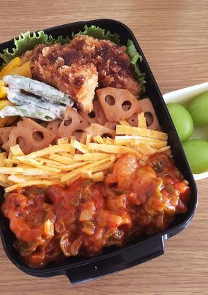 10/17お弁当-レシピのメイン写真