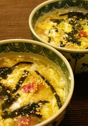 うめたまスープ-レシピのメイン写真