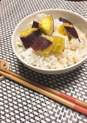 ほっくり甘い!さつま芋ごはん-レシピのメイン写真