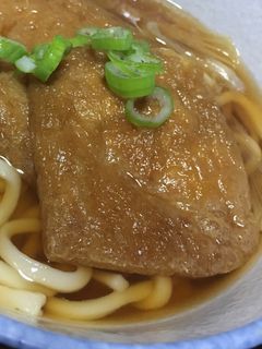 【簡単】きつねうどんの『おあげさん』-レシピのメイン写真