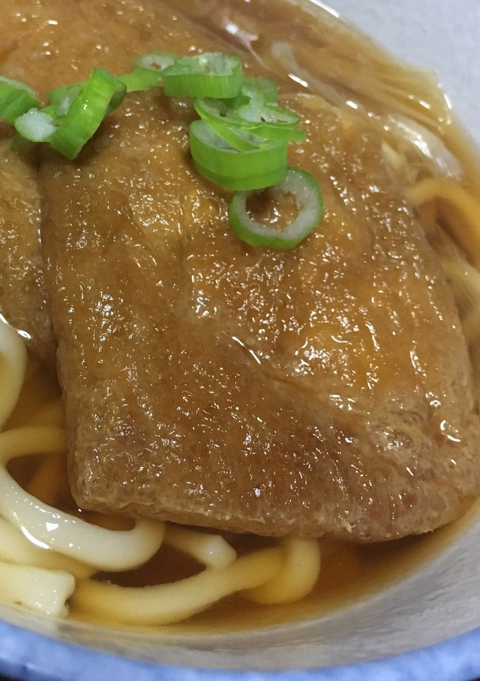 【簡単】きつねうどんの『おあげさん』-レシピのメイン写真