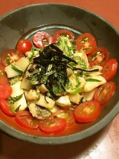 九条ネギとエリンギのみそマヨ炒め-レシピのメイン写真
