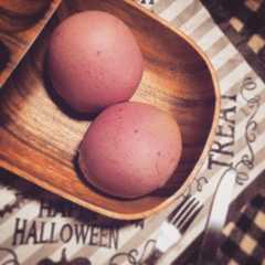 รูปของ ハロウィンシルクスイートさつまいも餡パン