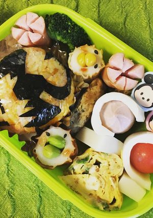 キュウレンジャー キュータマのキャラ弁-レシピのメイン写真