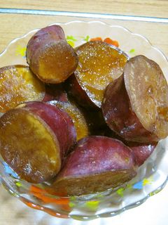 簡単切って煮るだけ ”さつま芋黒糖煮”-レシピのメイン写真