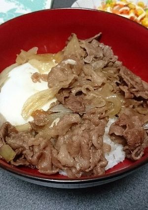 ☆材料コレだけ！ぱぱっと牛丼☆-レシピのメイン写真