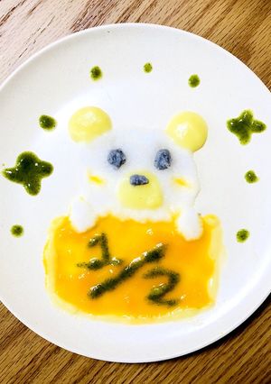 ハーフバースデー！離乳食プレート☆-レシピのメイン写真