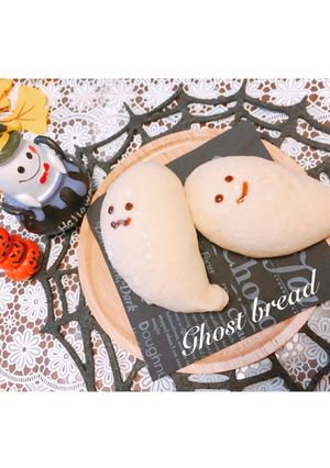 ✢おばけパン✢-レシピのメイン写真