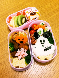 2017年秋☆ミッキーハロウィン弁当-レシピのメイン写真