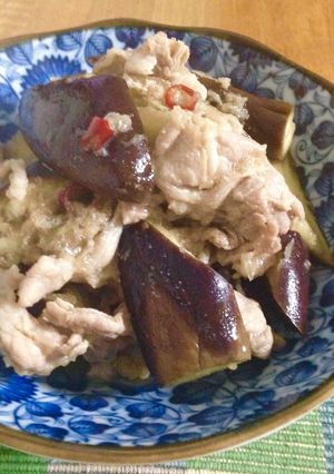 レンジで簡単☆豚肉とナスの昆布おろし和え-レシピのメイン写真