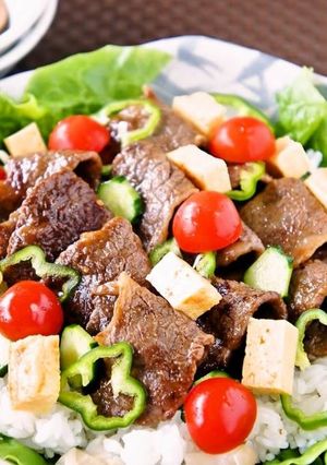 牛肉カルビちらし-レシピのメイン写真