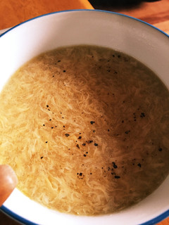 卵だけでも満腹〜♪ 卵の中華スープ-レシピのメイン写真