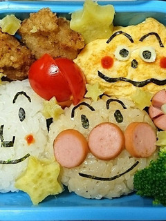 アンパンマン弁当-レシピのメイン写真