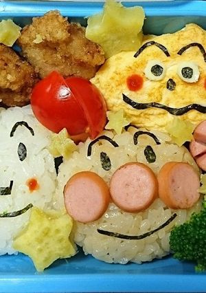 アンパンマン弁当-レシピのメイン写真