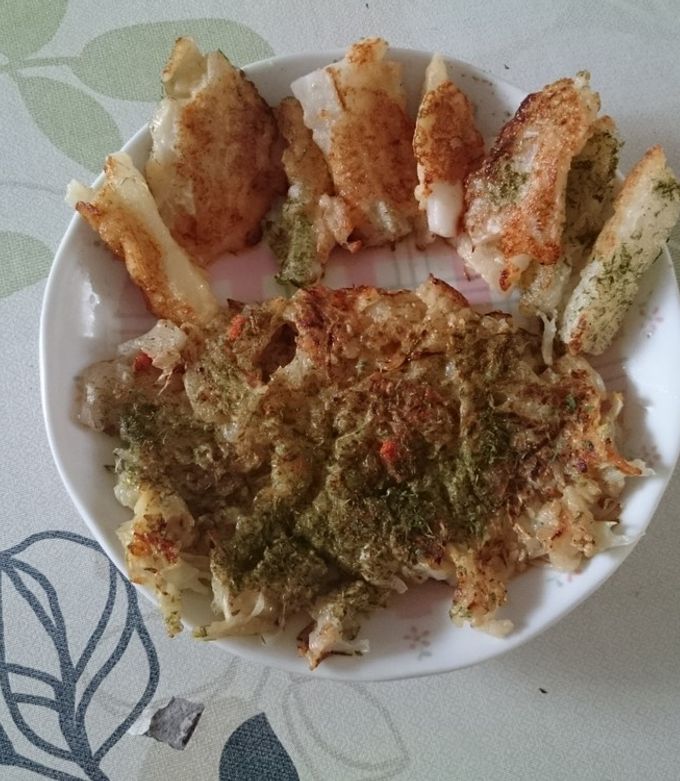 切り干し大根チヂミ 大根のから揚げ-レシピのメイン写真