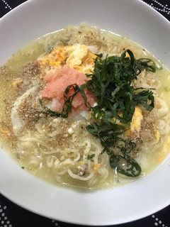 ふわふわ玉子と鱈の親子ラーメン-レシピのメイン写真