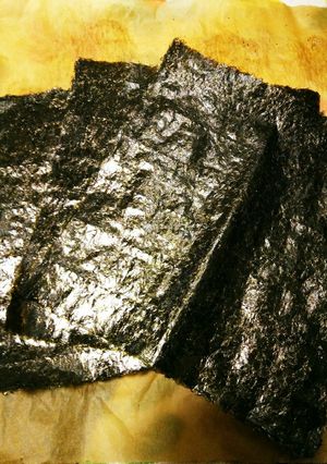 オーブンでぱりぱり焼き海苔…海苔の焼き方-レシピのメイン写真