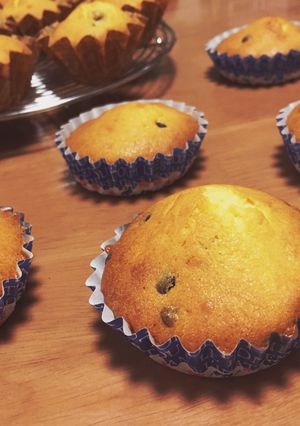 HMで！チョコチップカップケーキ＊-レシピのメイン写真