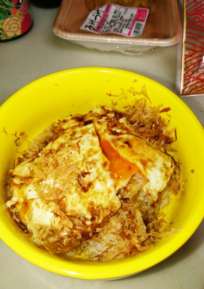 目玉焼きご飯。-レシピのメイン写真