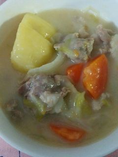 圧力鍋で☆クリームシチュー☆白菜も-レシピのメイン写真