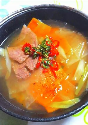 カルビスープ✿カルビタン-レシピのメイン写真
