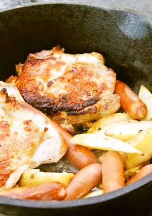 揉み込んで焼くだけdeチキンの香り焼き♪-レシピのメイン写真