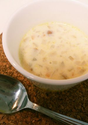 コンソメ無！野菜たっぷり和風ミルクスープ-レシピのメイン写真