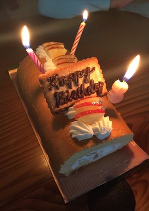 りんごのロールケーキ-レシピのメイン写真
