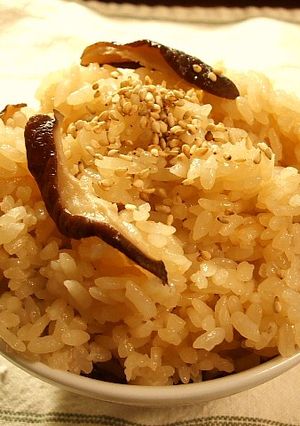 シイタケご飯-レシピのメイン写真