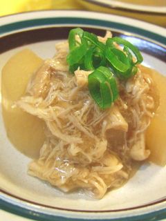 大根のとろ~りササミ餡かけ-レシピのメイン写真