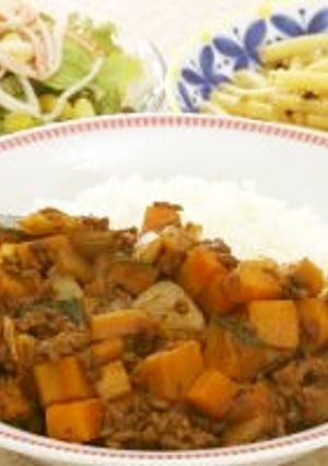 南瓜のﾄﾞﾗｲｶﾚｰ10/31Aﾒﾆｭｰ-レシピのメイン写真