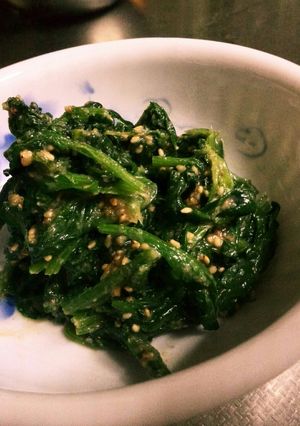 ほうれん草~ごま多めの甘口ゴマ和え☆-レシピのメイン写真