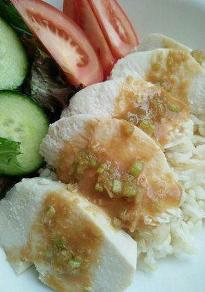 鶏胸肉でふっくらしっとりカオマンガイ-レシピのメイン写真