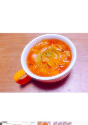 あるもので簡単ミネストローネ♡-レシピのメイン写真