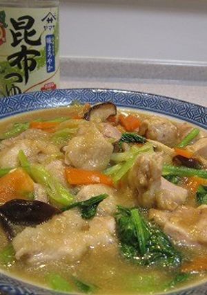 鶏肉とお野菜のおろし煮-レシピのメイン写真