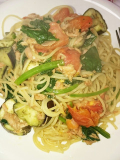 ツナと野菜のパスタ-レシピのメイン写真